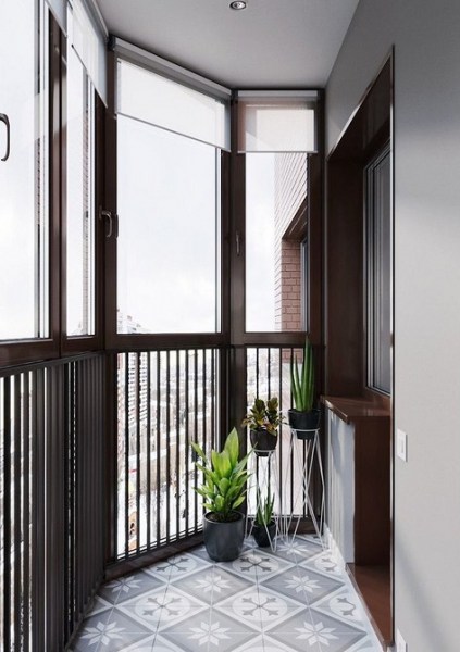 Как оформить дизайн балкона с панорамным остеклением: важные советы