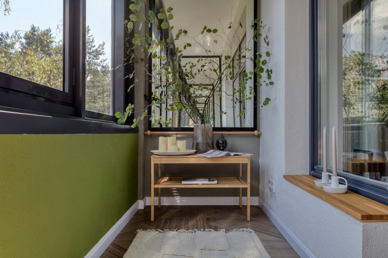 Квартира вместо дачи: идеальная студия для загородного отдыха
